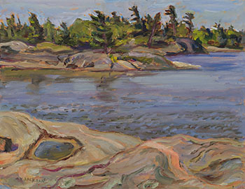 Go Home Bay, Georgian Bay, Ontario par Alexander Young (A.Y.) Jackson