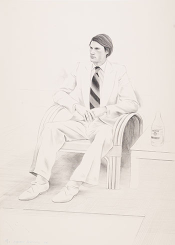 Joe McDonald par David Hockney