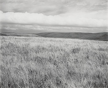 Two Photographs - Meadow, Last Sun and Prairie, Lincoln County, Minnesota by John Szarkowski