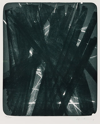 L 1966-34 par Hans Hartung