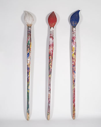 Three Paintbrushes by Livio De Marchi