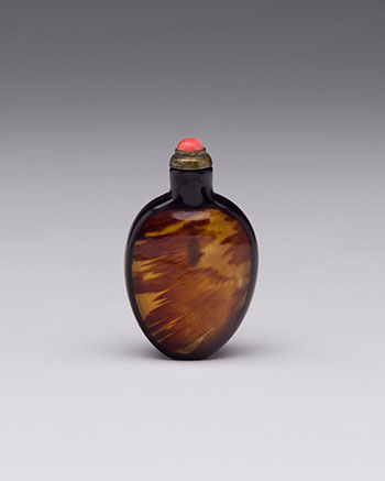 A Chinese Tortoiseshell Snuff Bottle, 18th to 19th Century by  Chinese Art