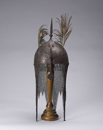 Indo-Persian Steel Kulah Khud Helmet, Late 18th/19th Century by Indian Art