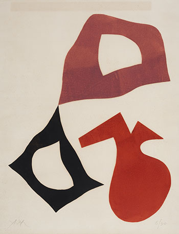 Trois formes by Jean Arp