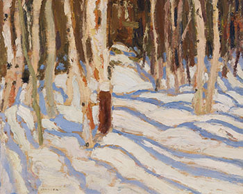 Birches by Alexander Young (A.Y.) Jackson