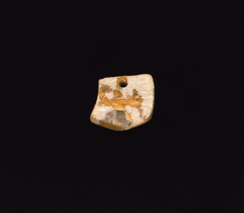A Chinese Mottled Jade 'Mask' Pendant, Shang to Zhou Dynasty by  Chinese Art