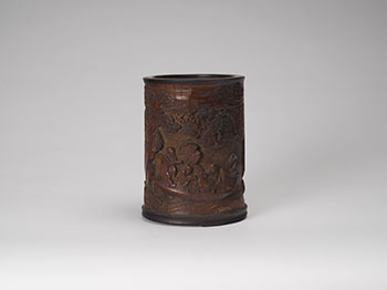 A Chinese Bamboo Carved 