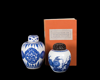 Two Chinese Blue and White Ginger Jars, Kangxi Period (1662-1722) by  Chinese Art