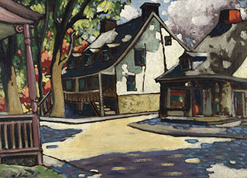 Landscape, Longueuil by Marc-Aurèle Fortin