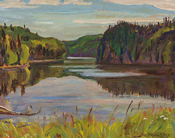 Black Fox Lake, Trans-Canada Highway by Alexander Young (A.Y.) Jackson