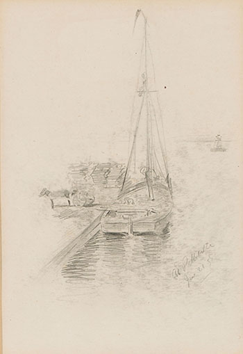 On the St. Lawrence by James Edward Hervey (J.E.H.) MacDonald