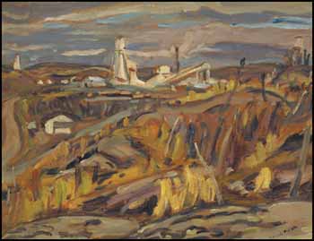 Negus Mine, Yellowknife, NWT by Alexander Young (A.Y.) Jackson