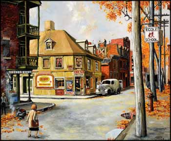Beaudry Street, Montreal by John Geoffrey Caruthers Little