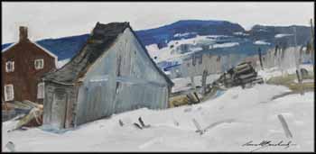 Farm in the Hills, Côté Nord, P. Que. by Lorne Holland Bouchard