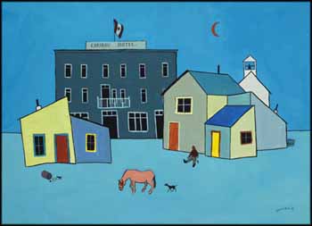 The Pink Horse by Ted Harrison