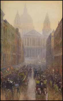 St. Paul's Cathedral by Frederic Marlett Bell-Smith