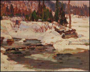 Algonquin Park near Canoe Lake by Alexander Young (A.Y.) Jackson