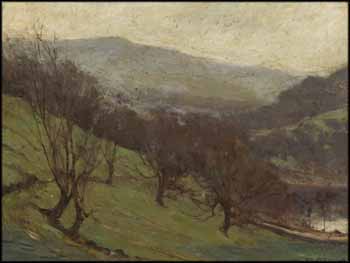 Hill Landscape by John William (J.W.) Beatty
