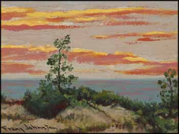Sunset by Frank Hans (Franz) Johnston