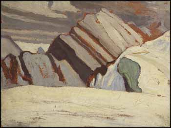 Mountain Sketch by Lawren Stewart; Attributed to Harris