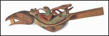Raven Rattle by Unidentified First Nations Artist
