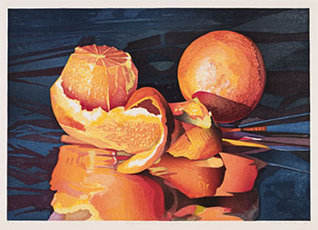 Reflections of Oranges by Mary Frances Pratt