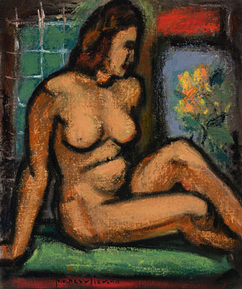 Portrait de la femme de l'artiste par Paul Vanier Beaulieu