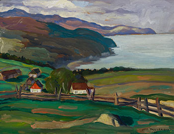 La Côte Nord (St-Irénée) by Jean Paul Lemieux