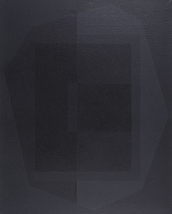 Structure noire no. 4 by Roger-François Thépot