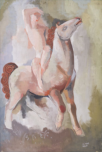 Lady Godiva on a Horse by Bela Kadar