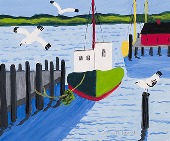 Digby Harbour by Maud Lewis