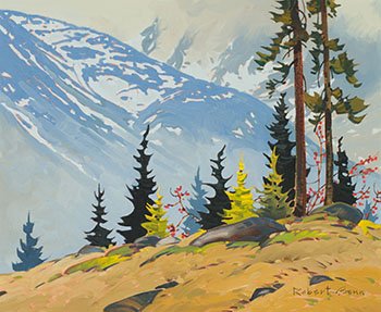 Kokanee Mountain Pattern by Robert Genn