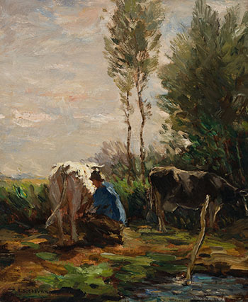 Near Sainte-Famille, Île d'Orléans par Frederick Simpson Coburn