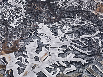 Dryland Farming #7, Monegros County, Aragon, Spain par Edward Burtynsky