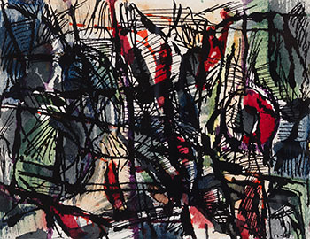 Superbagnères by Jean Paul Riopelle