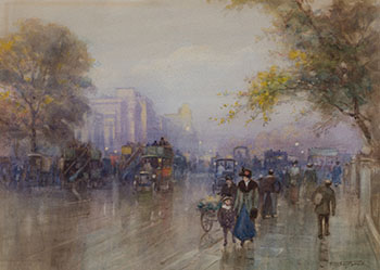 Street Scene par Frederic Marlett Bell-Smith