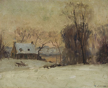 Farm in Winter par Maurice Galbraith Cullen