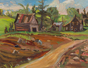 Farm, Quebec by Alexander Young (A.Y.) Jackson