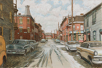 Rue Ste. Emile at rue Turgeon by John Geoffrey Caruthers Little