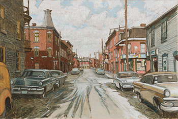 Rue Ste. Emile at rue Turgeon par John Geoffrey Caruthers Little