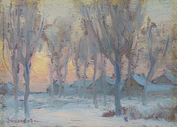 Crépuscule d'hiver by Marc-Aurèle de Foy Suzor-Coté