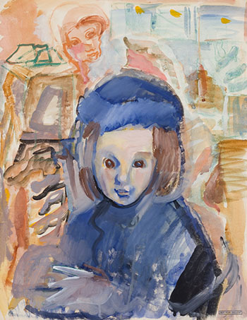 Young Girl, New York by Pegi Nicol MacLeod