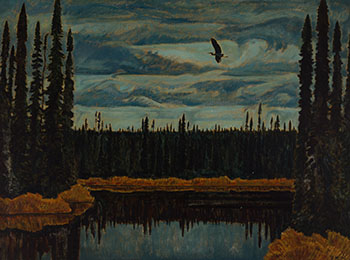 Spruce by Thoreau MacDonald