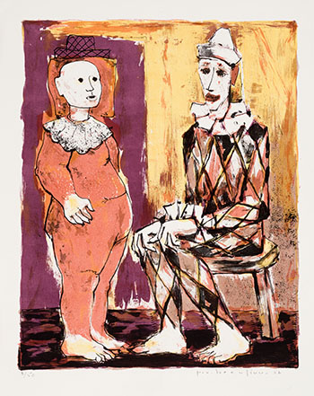 Deux clowns by Paul Vanier Beaulieu