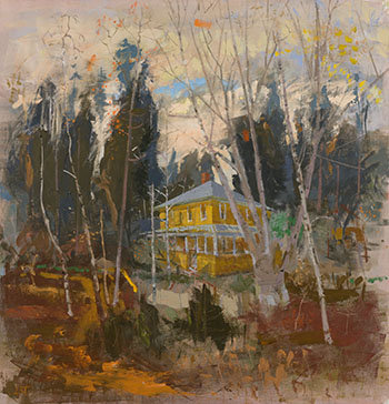 Yellow House, Great Cranberry Isle by Peter Lloyd-Jones