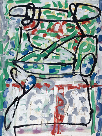 Les deux renards by Jean Paul Riopelle