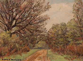 Road below Galt by Homer Ransford Watson
