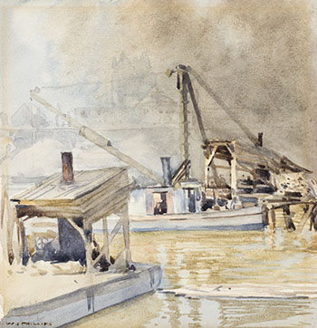 Main Street Bridge by Walter Joseph (W.J.) Phillips