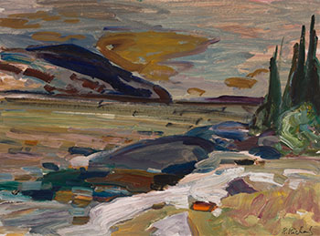 Scène de Baie-St-Paul by René Jean Richard