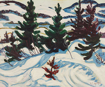 Winter Landscape by Randolph Stanley Hewton